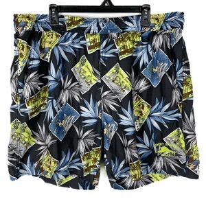 Tommy Bahama Relax Mens XL Swim Trunks Hawaiian Tropical  Board Shorts Hula Girl